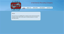 Desktop Screenshot of cohogroup.com